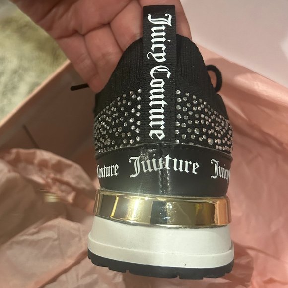 Juicy couture bling sneakers/rhinestones/showstopper - Picture 4 of 8